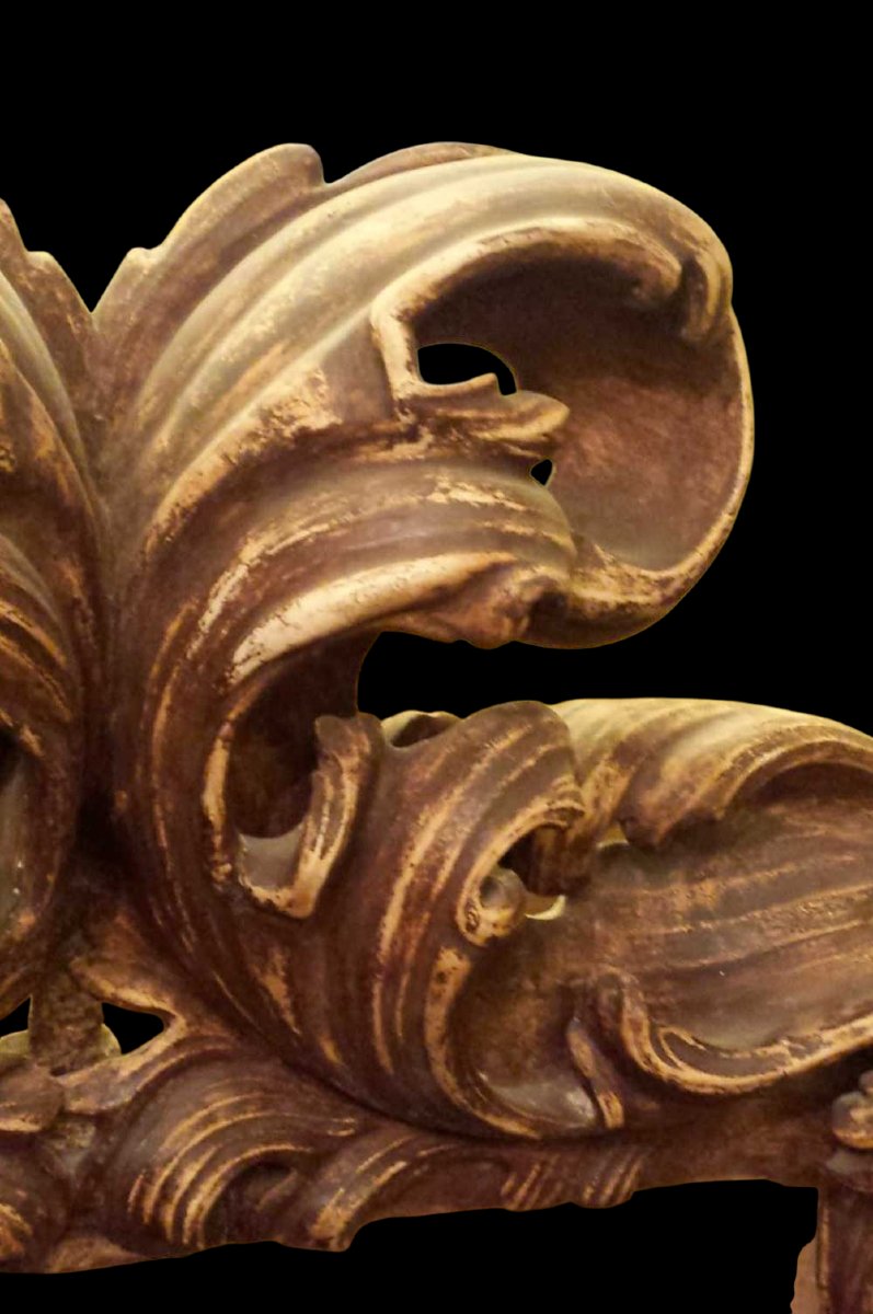 Cornice barocca  a "cartoccio"-photo-3