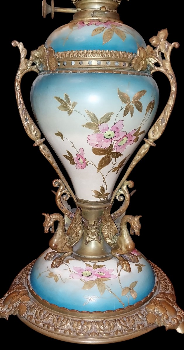 Lampada ad olio  epoca Napoleone III -photo-4