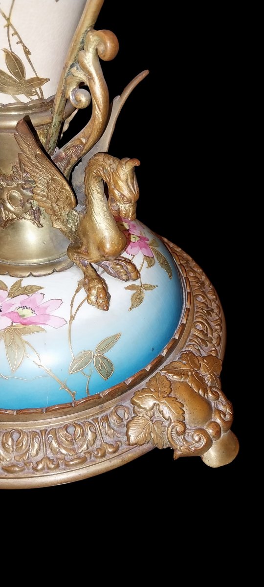 Lampada ad olio  epoca Napoleone III -photo-3