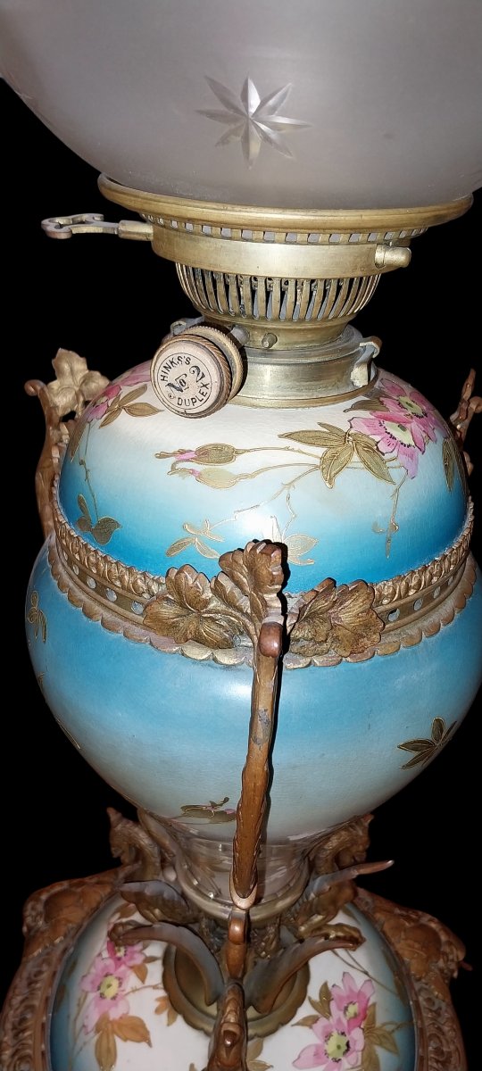 Lampada ad olio  epoca Napoleone III -photo-5