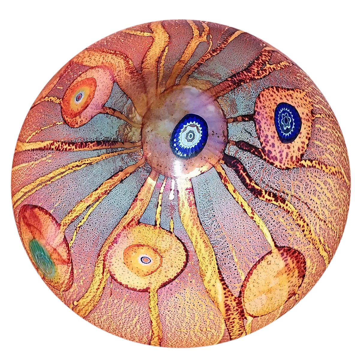 Lampada in vetro soffiato di Murano, anni ’70 – E. Nason & G. Radi-photo-3