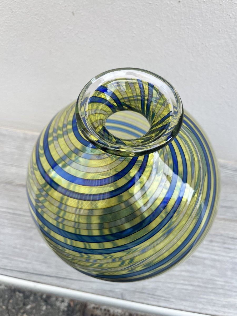 Vaso in vetro murano-photo-3
