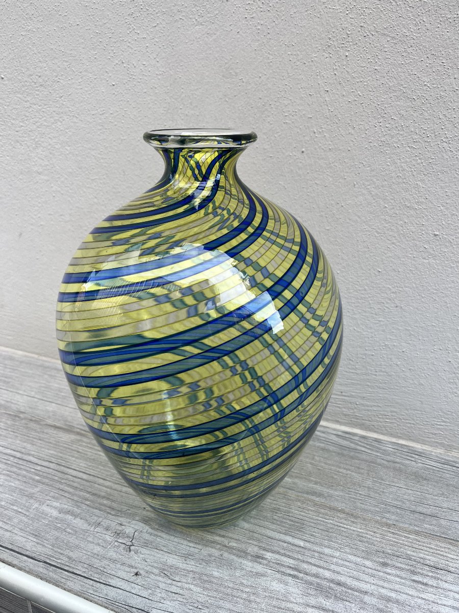 Vaso in vetro murano-photo-4