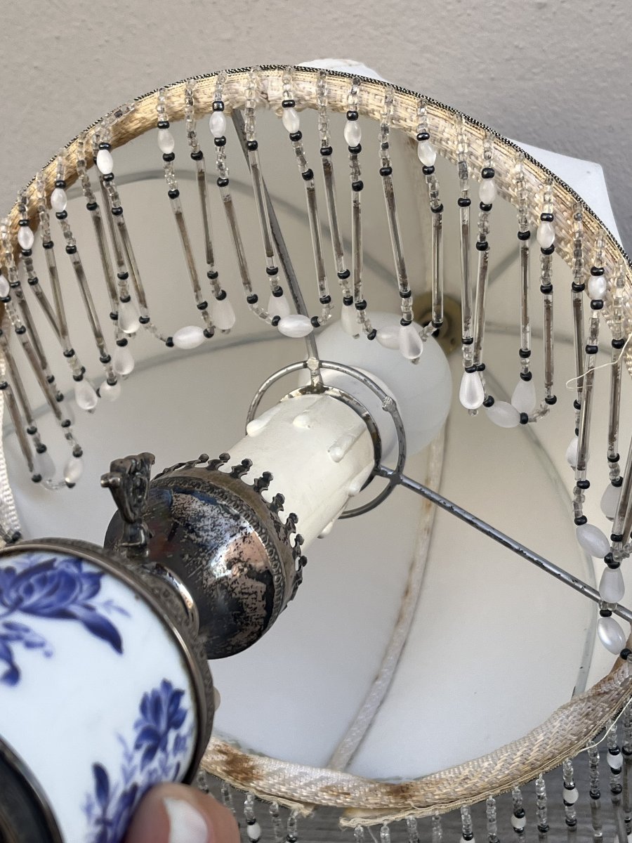  Lampada da tavolo - .800 argento-photo-2