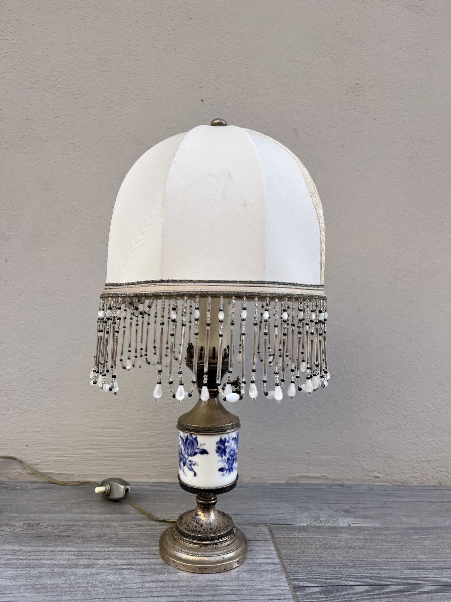  Lampada da tavolo - .800 argento