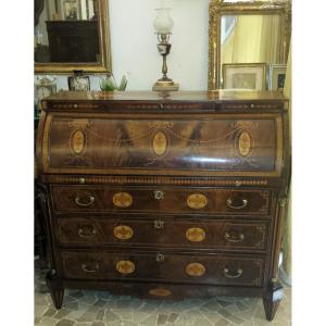 Ribalta a 'rullo" o a cilindro olandese .