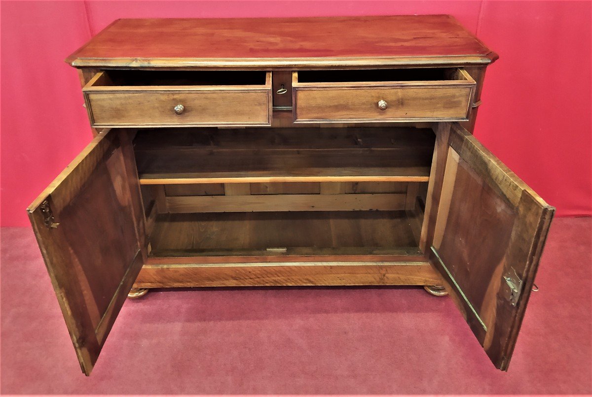 Credenza veneta due porte e due cassetti-photo-2