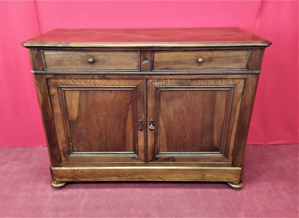 Credenza veneta due porte e due cassetti-photo-6