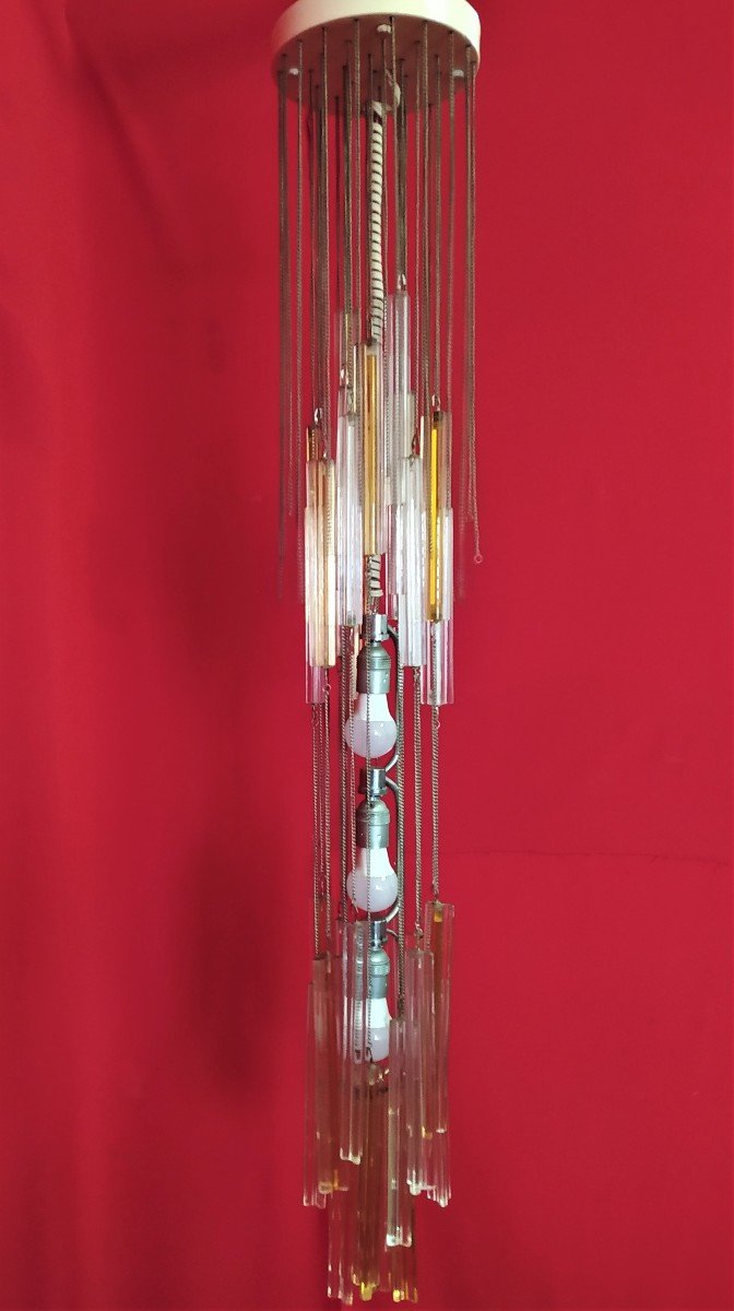 Lampadario Venini anni '60-photo-2
