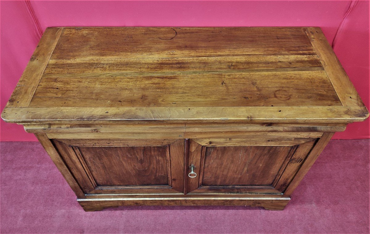 Credenza in Noce con pannelli in Olmo-photo-2