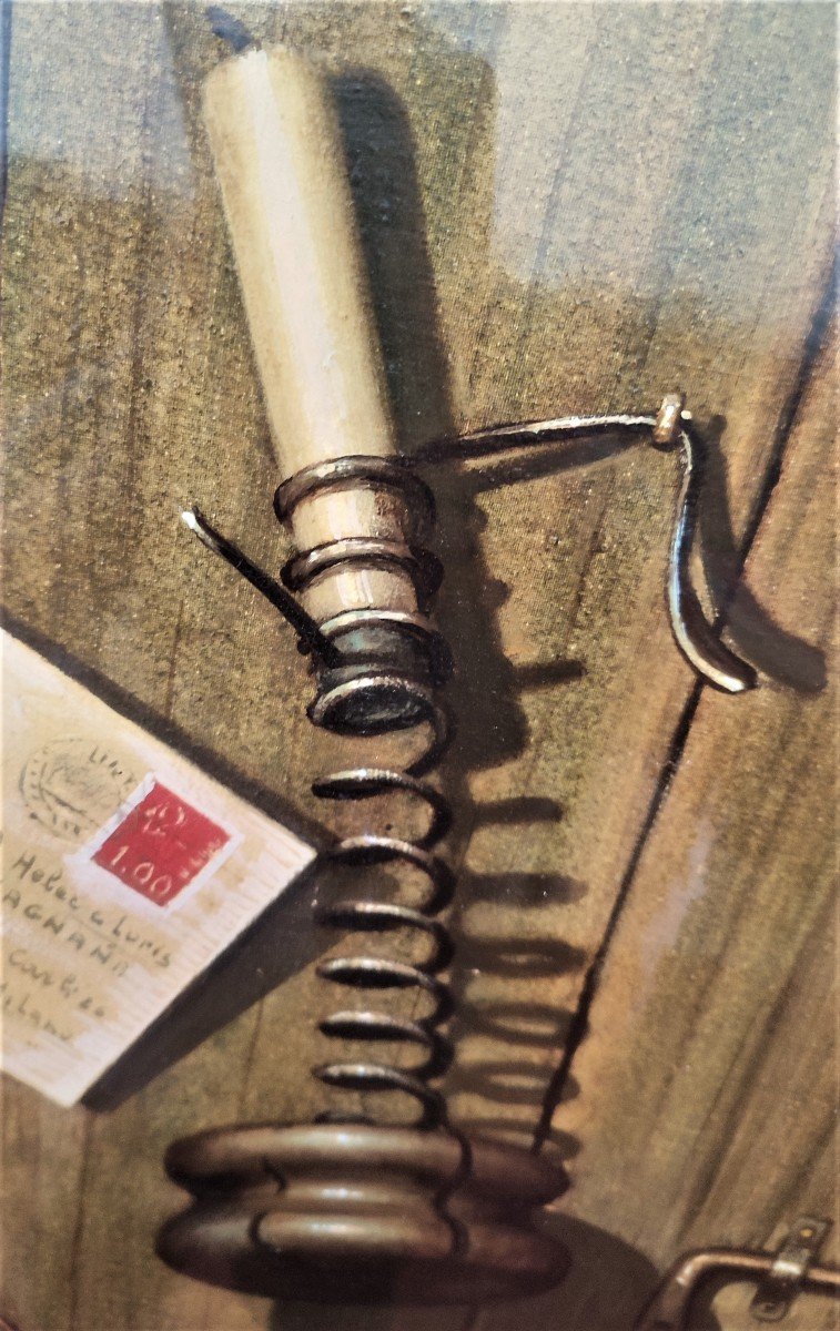 Titolo: Composizione - Battista Cagnana pittore realista 900-photo-1