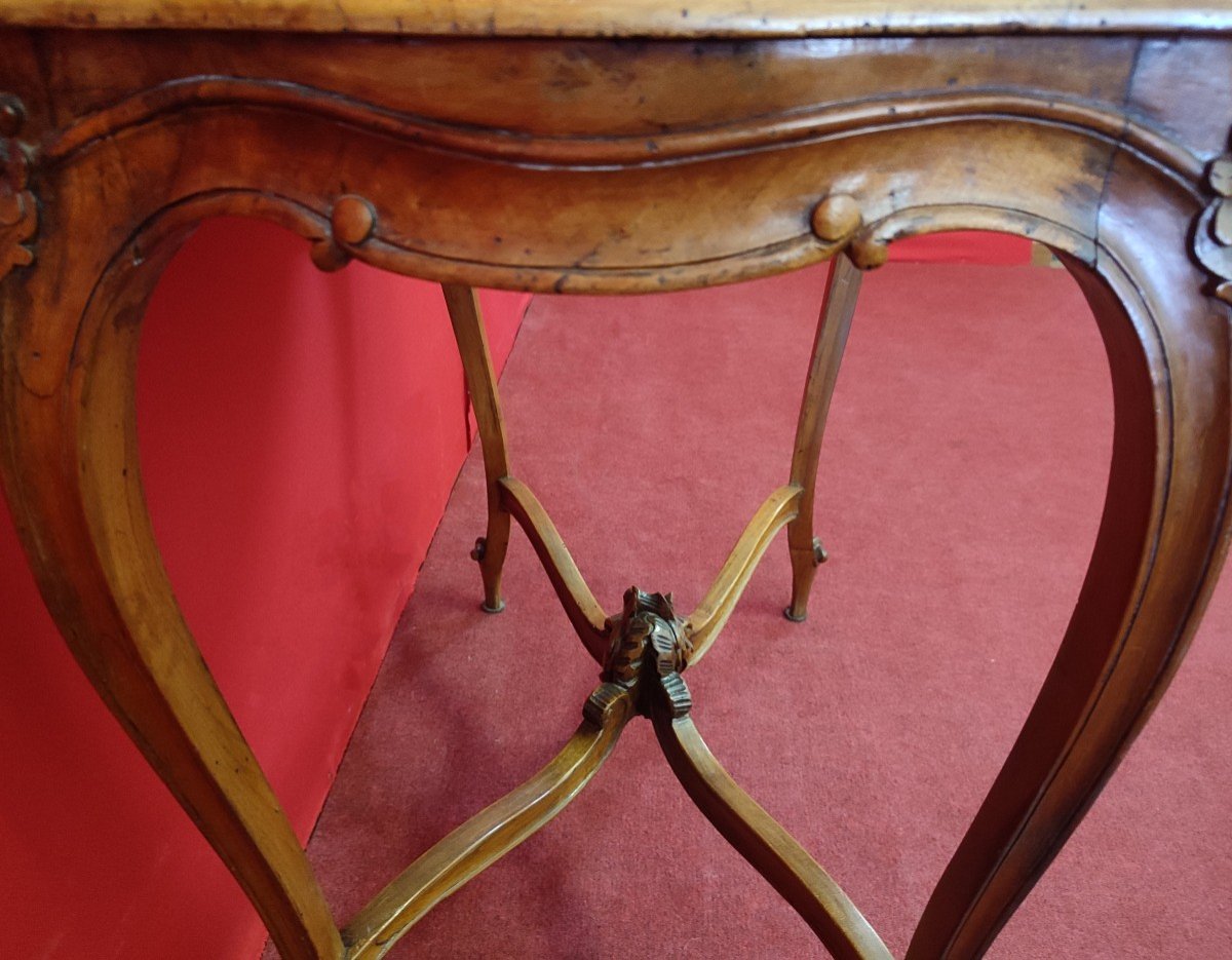 Piccolo tavolino veneziano intagliato-photo-4