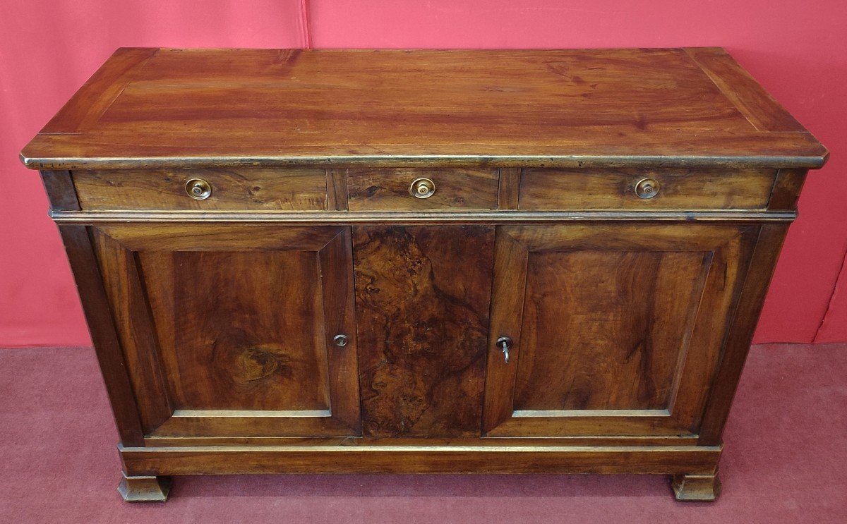 Credenza due porte tre cassetti-photo-2