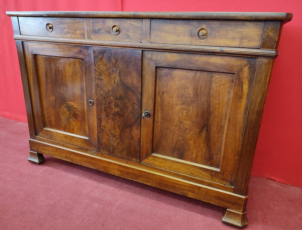 Credenza due porte tre cassetti-photo-3