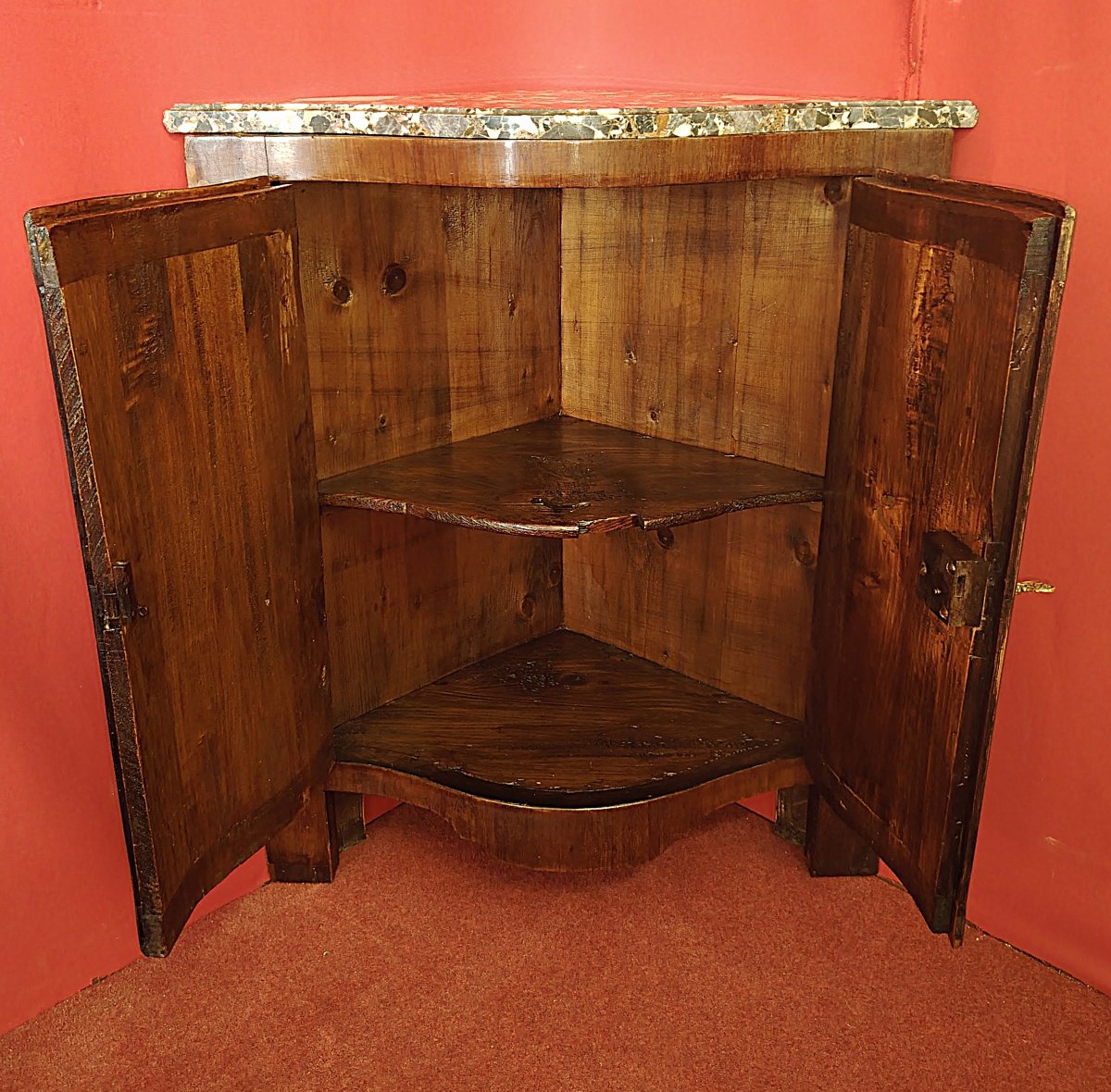 Angolare intarsiato piano in marmo-photo-4