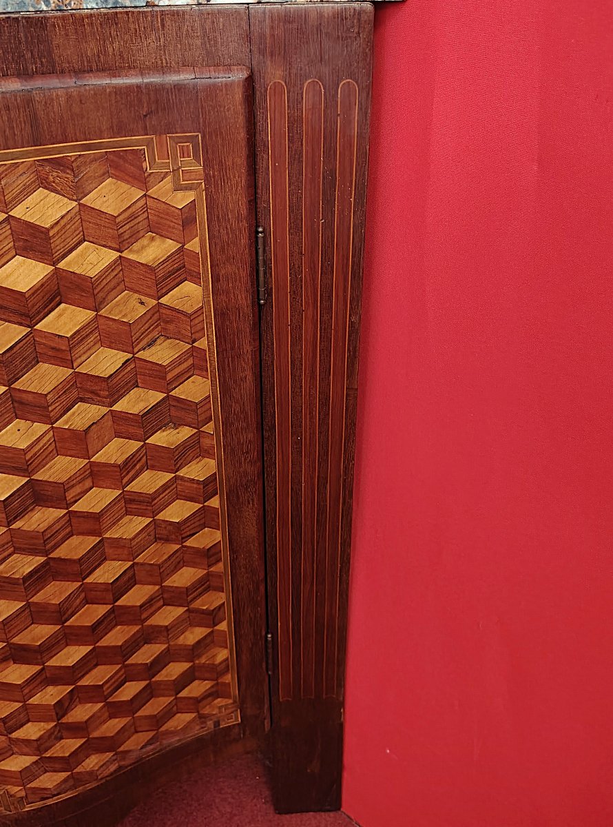 Angolare intarsiato piano in marmo-photo-2