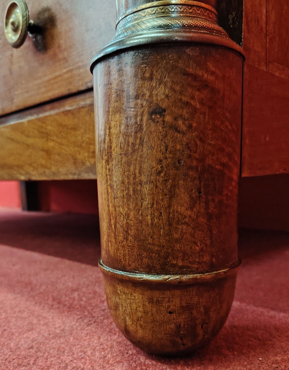 Comò Impero in noce-photo-1