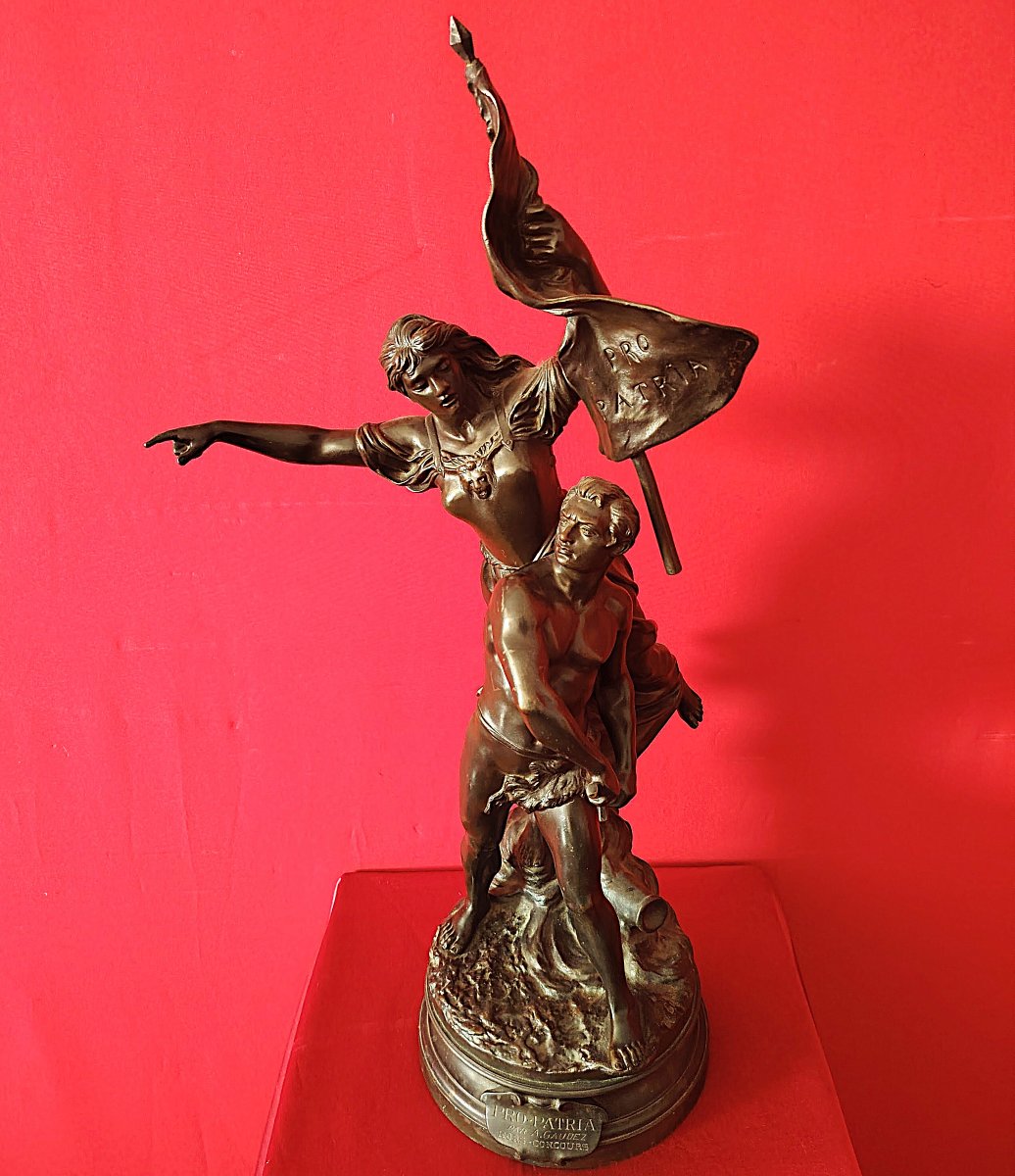 Bronzo Adrien Etienne Gaudez -photo-6