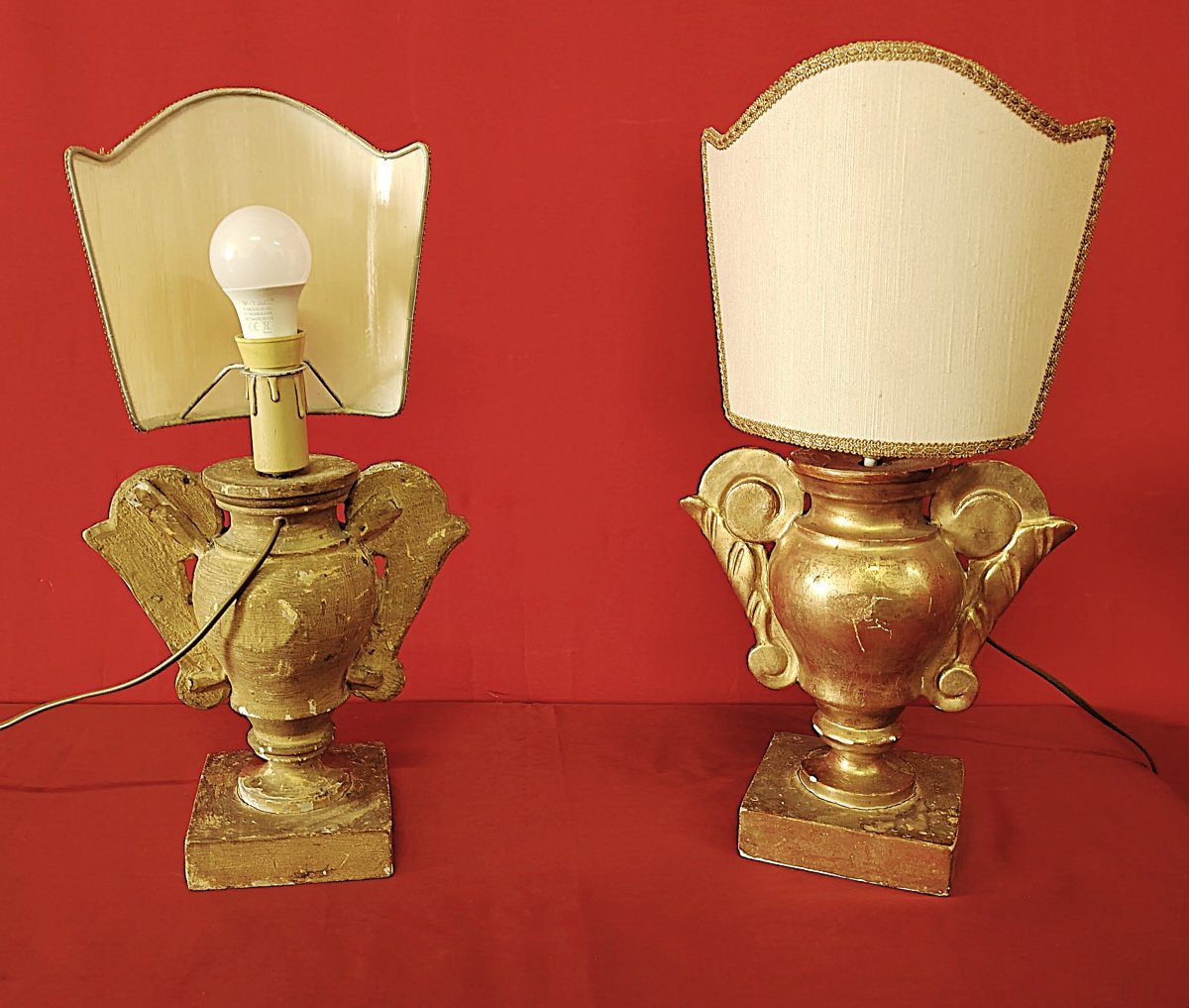 Coppia lampade dorate-photo-4