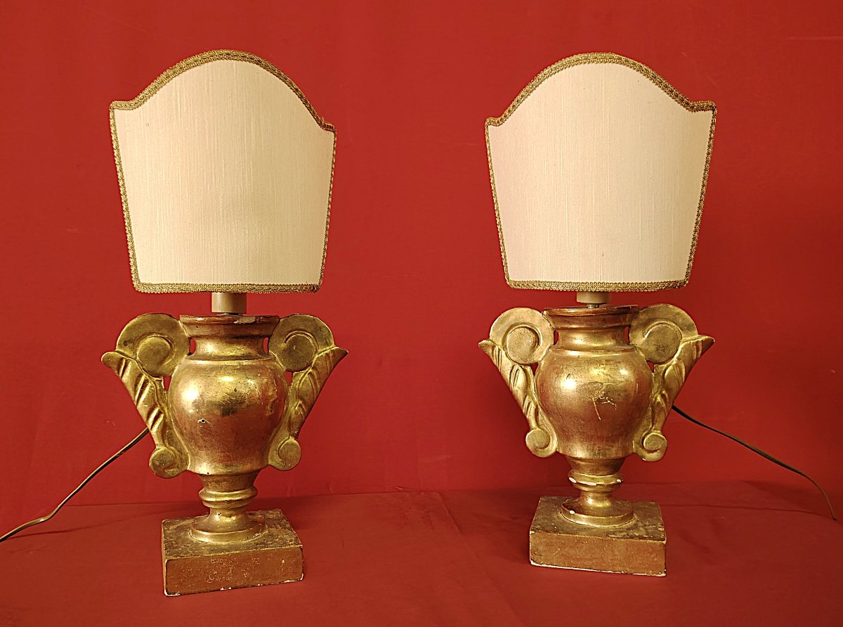 Coppia lampade dorate-photo-6