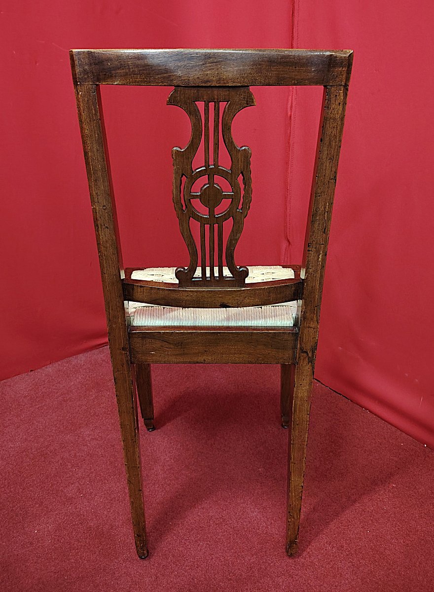 Gruppo di quattro sedie Impero-photo-1