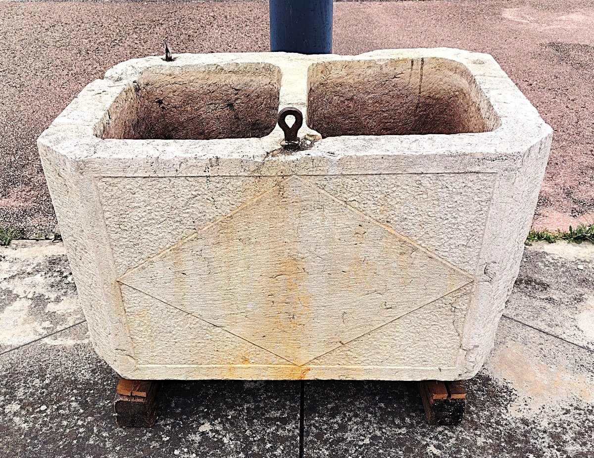 Vasca doppio foro secolo XVIII-photo-2