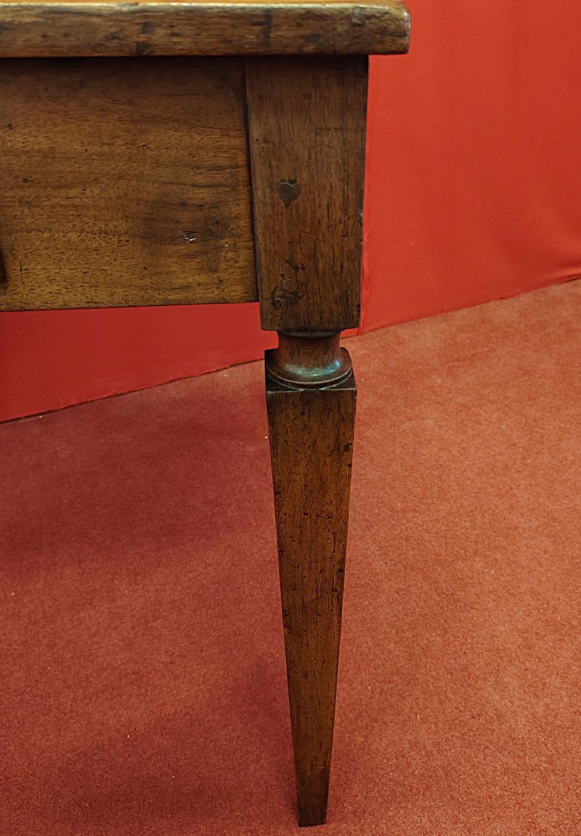 Piccolo tavolino quadrato Luigi XVI-photo-3