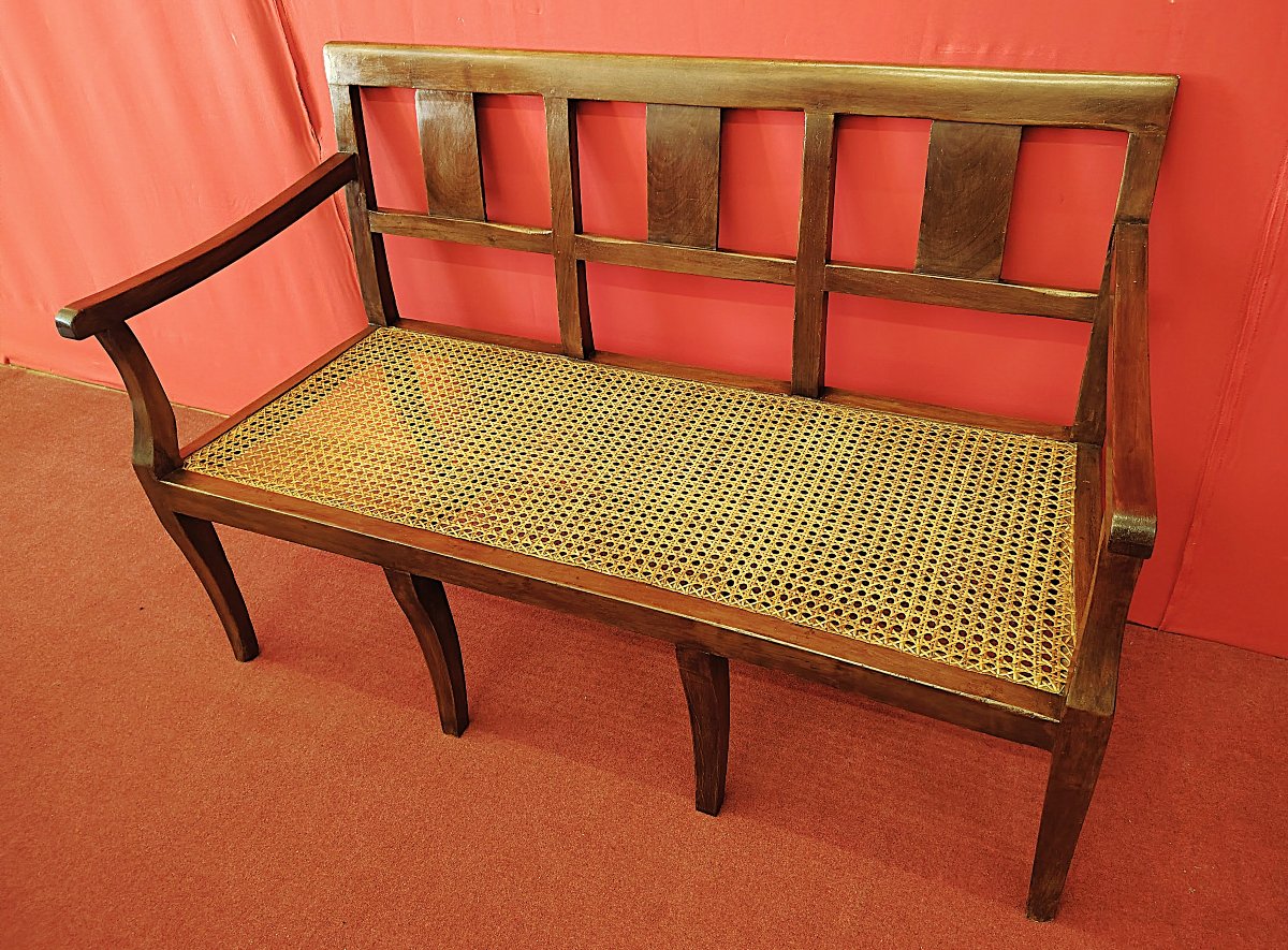 Panca con paglia di Vienna-photo-2