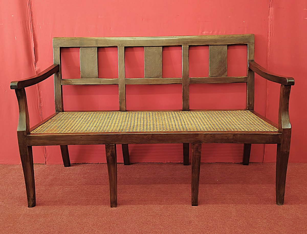 Panca con paglia di Vienna-photo-6