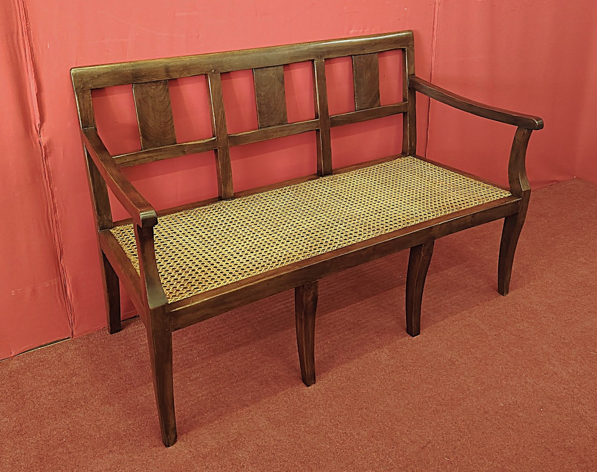 Panca con paglia di Vienna