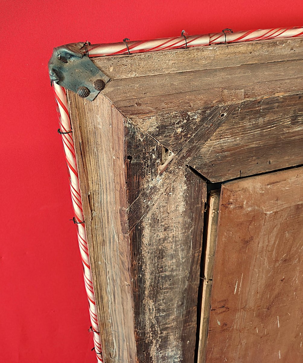 Grande specchiera vetro Murano-photo-2