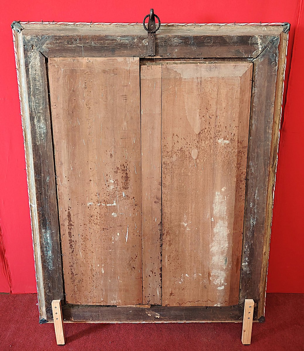 Grande specchiera vetro Murano-photo-4