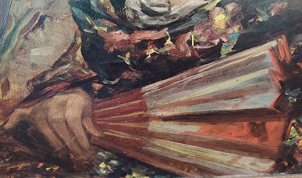 Enrico Belli (1875 - 1907) - Scena Galante Spagnola (1893)-photo-2