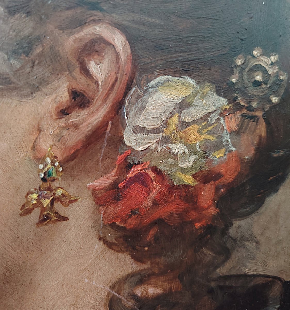 Enrico Belli (1875 - 1907) - Scena Galante Spagnola (1893)-photo-3