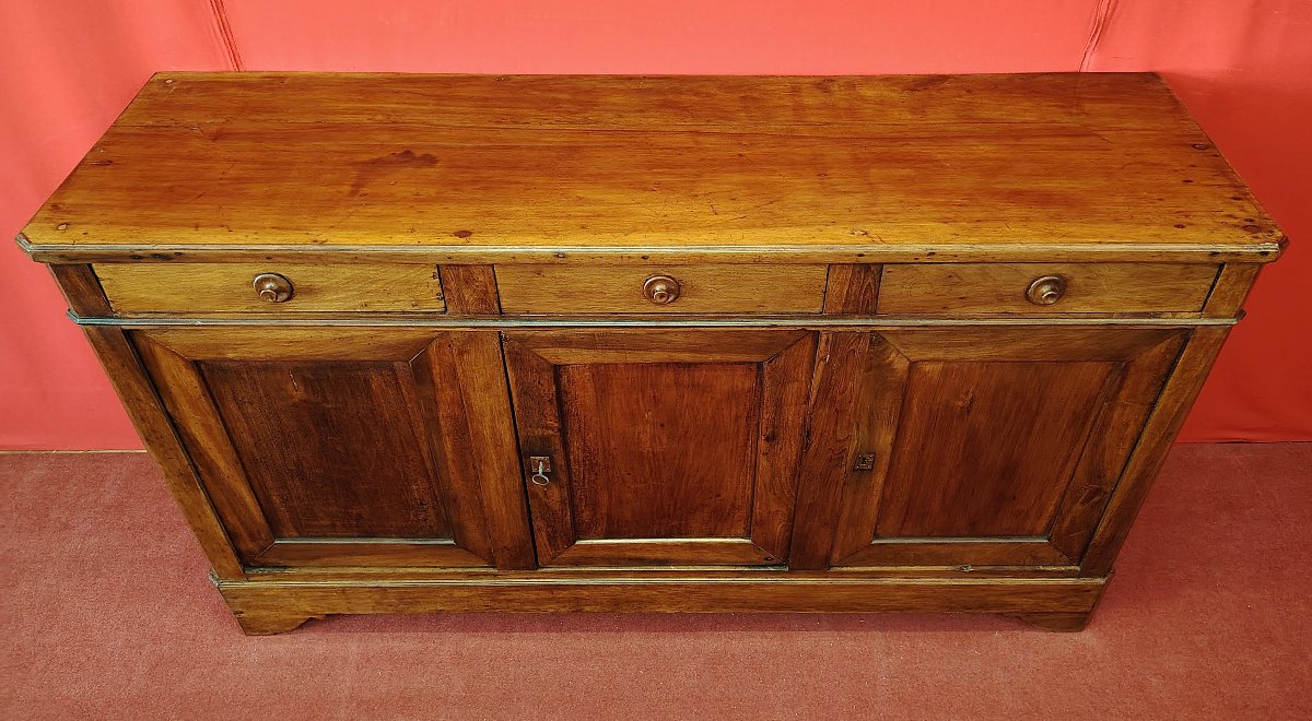 Credenza tre porte in noce- seconda metà 800-photo-2