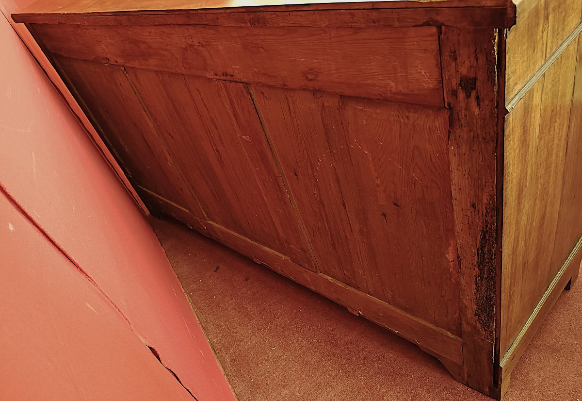 Credenza tre porte in noce- seconda metà 800-photo-5