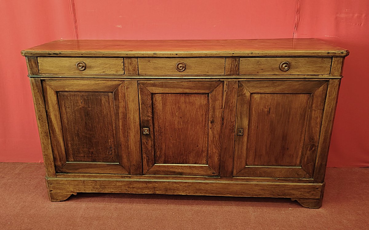 Credenza tre porte in noce- seconda metà 800-photo-6