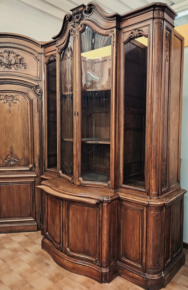 Libreria Boiserie da Castello Francese (XIX Secolo)-photo-4