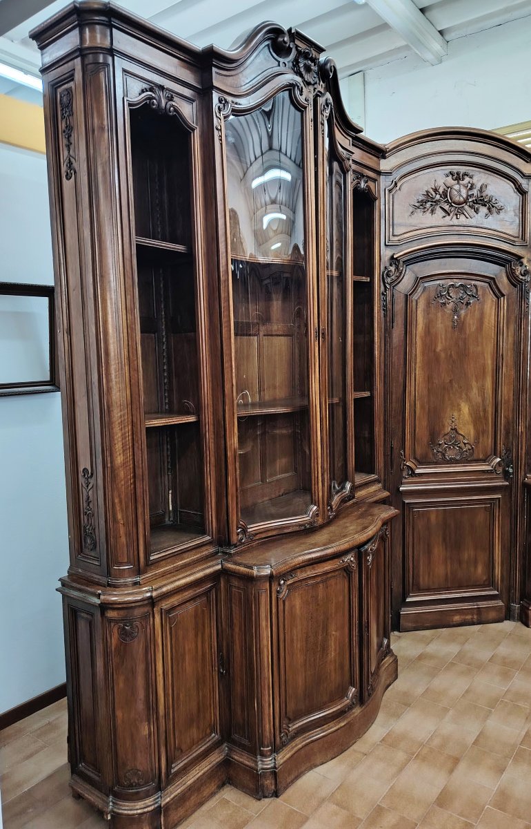Libreria Boiserie da Castello Francese (XIX Secolo)-photo-1