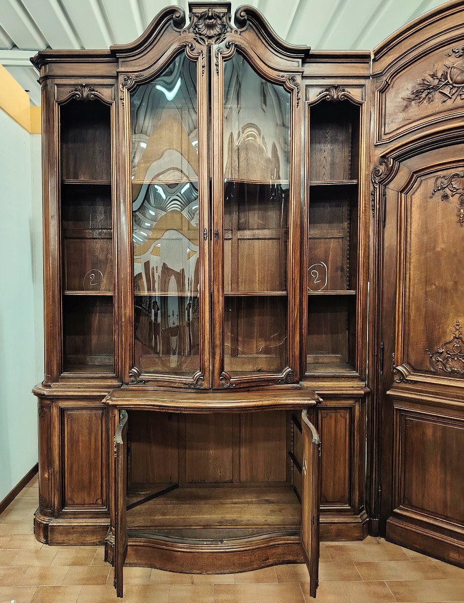 Libreria Boiserie da Castello Francese (XIX Secolo)-photo-2