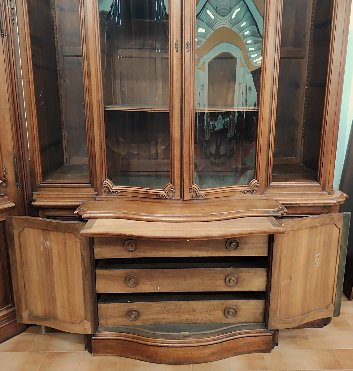 Libreria Boiserie da Castello Francese (XIX Secolo)-photo-3