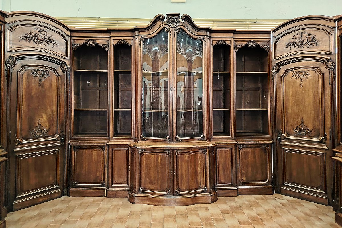 Libreria Boiserie da Castello Francese (XIX Secolo)-photo-6
