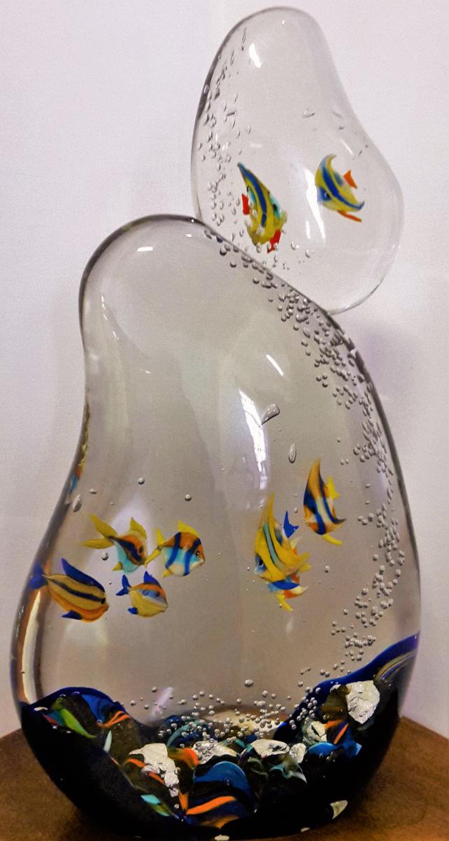 Aquarium En Verre De Murano