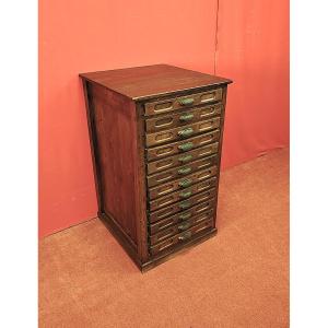 Cassettiera da tipografia