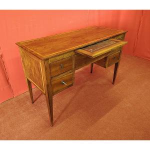 Scrivania in Noce con tiretto