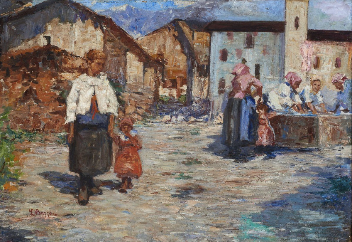 Piazzetta di Cogne '900