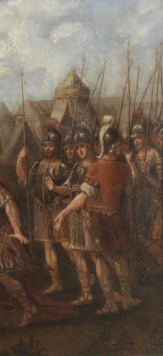 La famiglia di Dario ai piedi di Alessandro Magno-photo-4