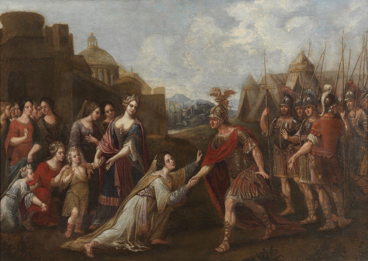 La famiglia di Dario ai piedi di Alessandro Magno-photo-2