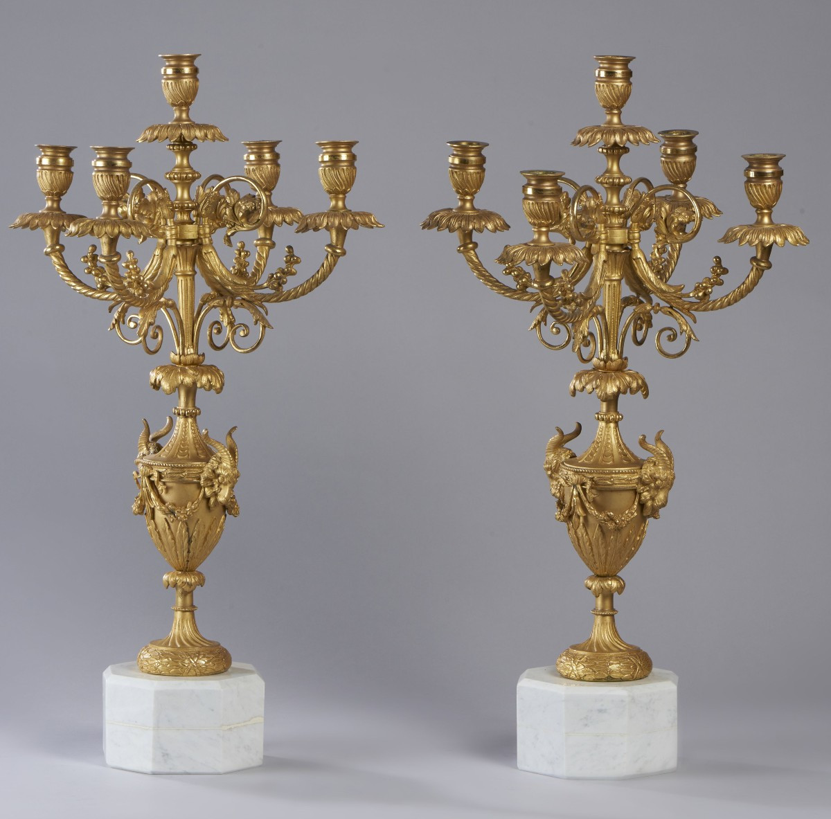 Coppia di Candelabri '800