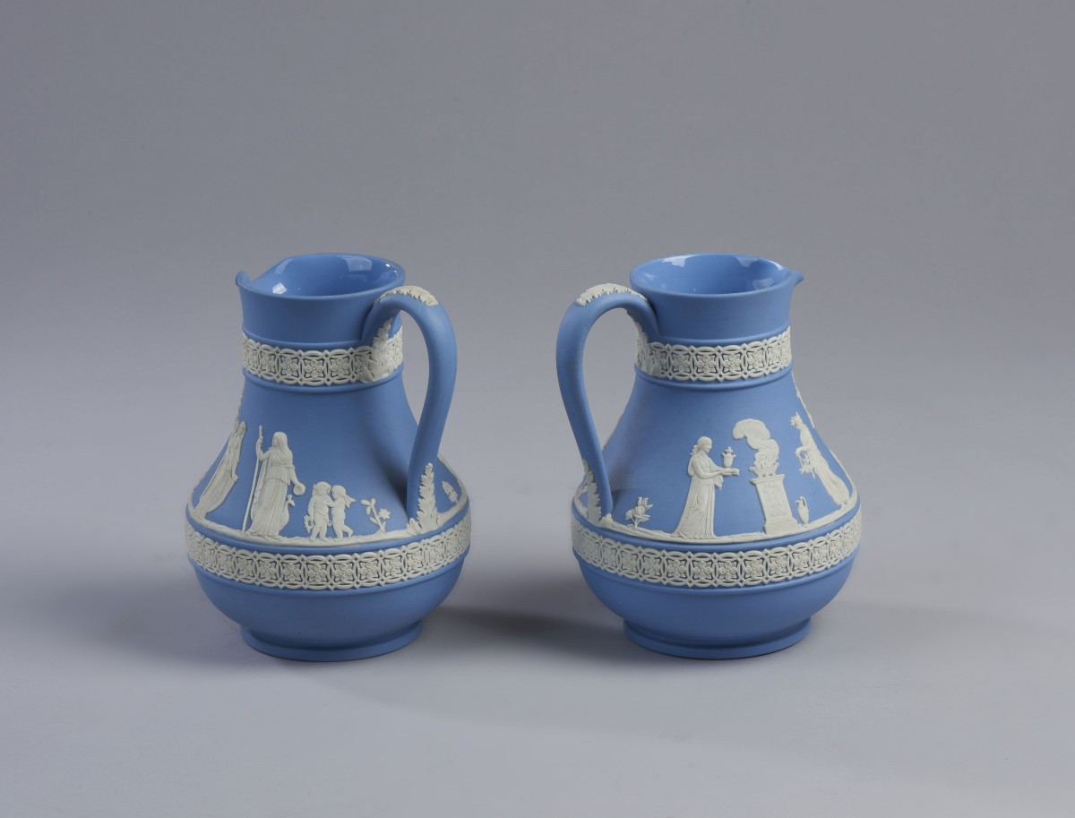 Coppia di Vasetti west Wood 1930-photo-2